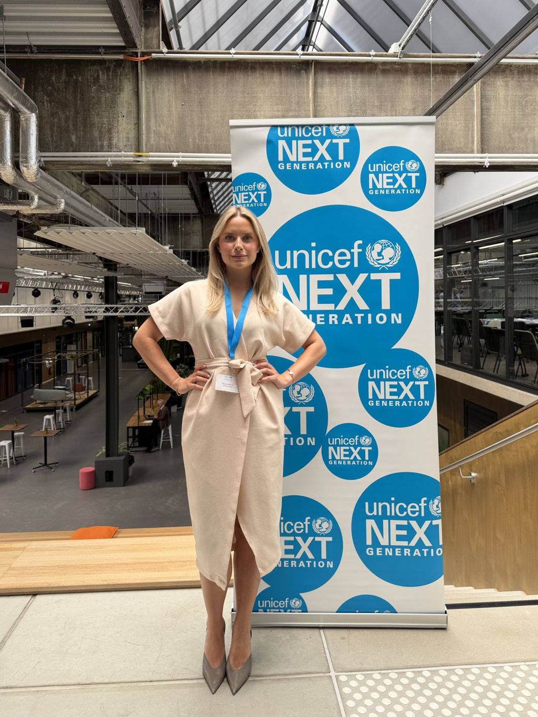 Antonia at UNICEF NextGeneration
