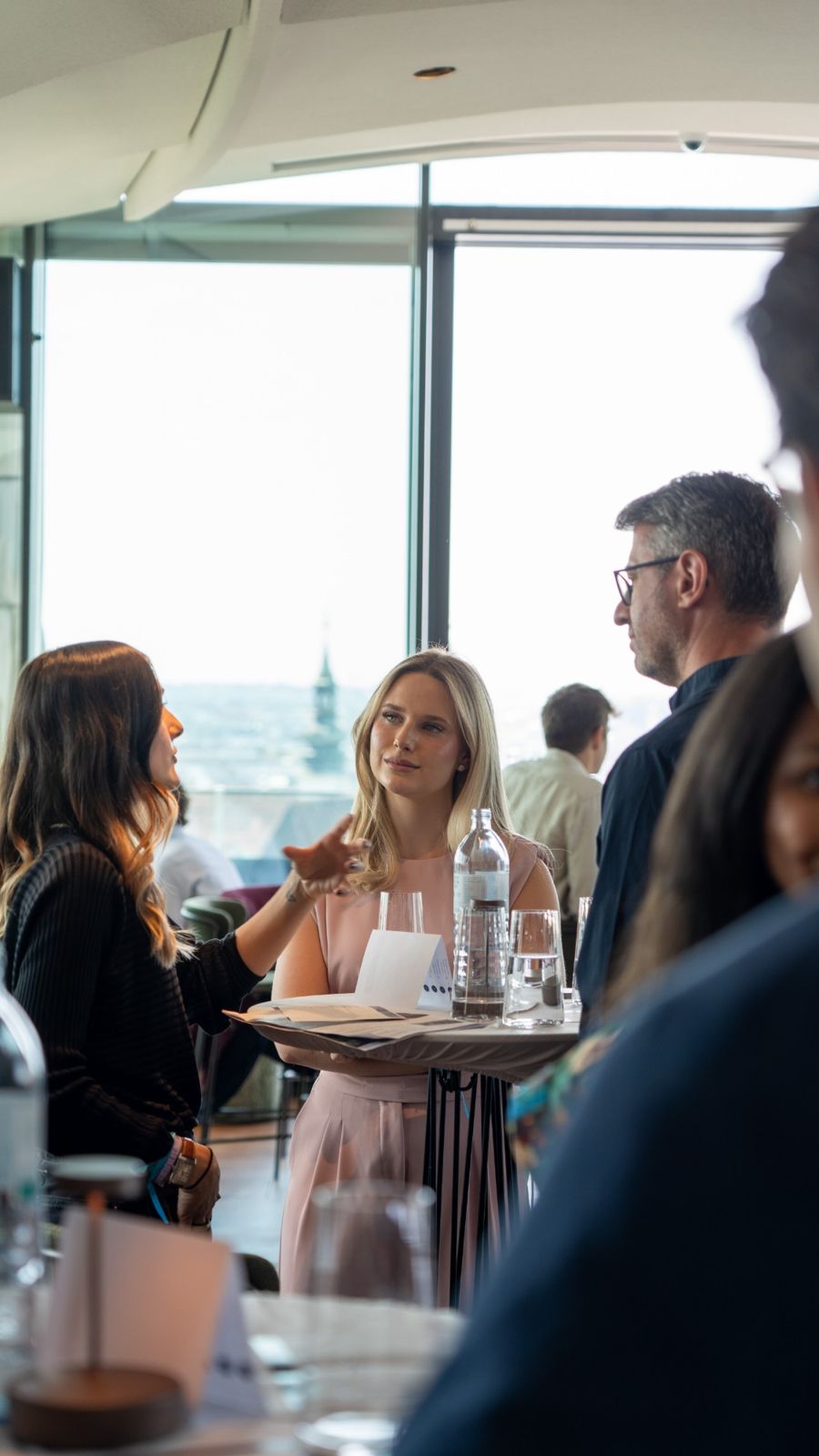 Antonia in conversation with the next generation